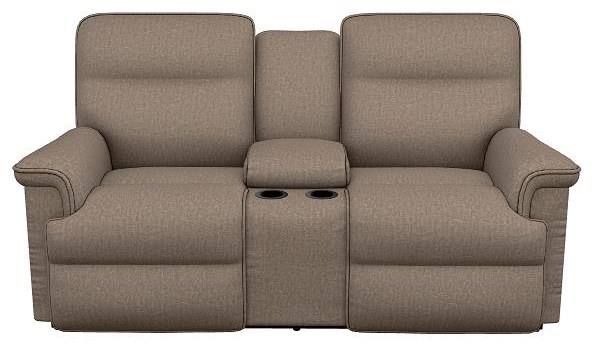La Z Boy Jay 1230945 Reclining Loveseat w Console Johnny Janosik Reclining Loveseats